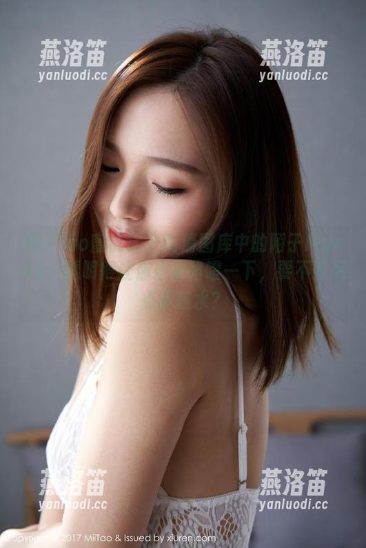 MiiTao蜜桃社-陌子Mandy MiiTao蜜桃社 - 高清图库中的陌子Mandy:透明得让你心里咯噔一下,要不要买点眼药水?