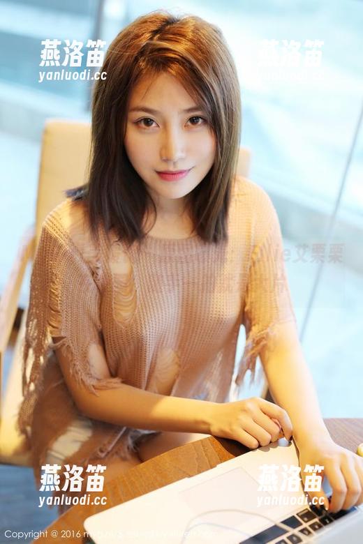 MyGirl美媛馆 - 原图曝光：Ellie艾栗栗在校园，随手一拍就是大片