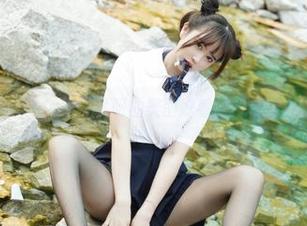 不良JK，Tina很妖孽呀的美图好看到让我想当路人甲！