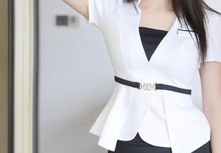秀人网 – 白白Alina最新短裙套图，胸口的压迫感不是来自裙子，而是我的眼睛。